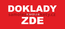 Etikety červené 97x42,4 mm DOKLADY K ZÁSILCE ZDE (1200 etiket)