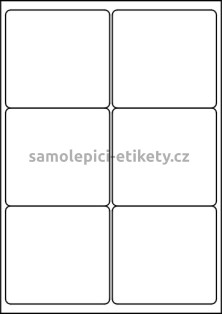 Etikety PRINT 99,1x93,1 mm bílé (balení 100xA4)
