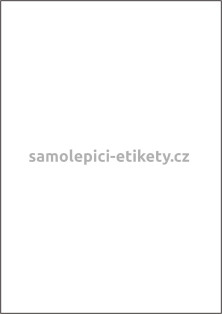 Etikety PRINT 210x297 mm (50xA4) - transparentní lesklá polyesterová folie